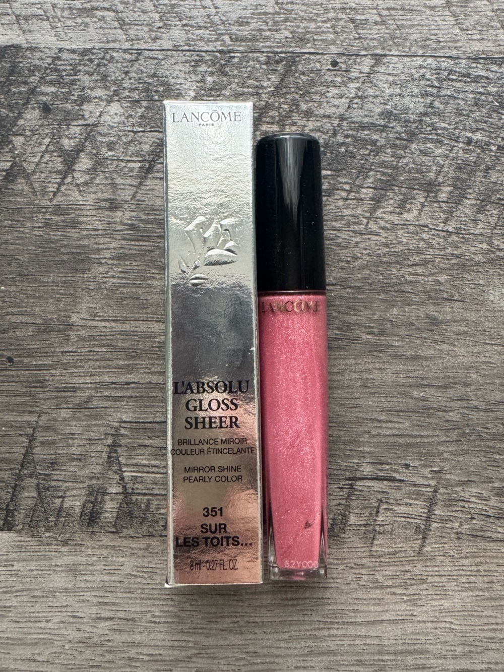 Lancome L'Absolu Gloss Sheer Lip Gloss 351 Sur Les Toits